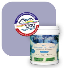 Charger l'image dans la galerie, Peinture écologique Natura Tassili® Les Violets (L'Atelier by Edicolor 137B/137-B/137B1) Intérieur/Extérieur MAT