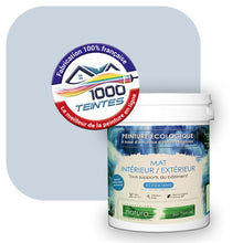 Charger l'image dans la galerie, Peinture écologique Natura Tassili® Les Bleus (L'Atelier by Edicolor 141A/141-A/141A1) Intérieur/Extérieur MAT