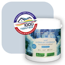 Charger l'image dans la galerie, Peinture écologique Natura Tassili® Les Bleus (L'Atelier by Edicolor 141A/141-A/141A1) Intérieur/Extérieur MAT