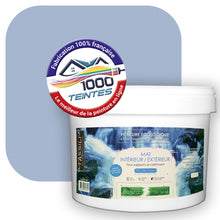 Charger l'image dans la galerie, Peinture écologique Natura Tassili® Les Bleus (L'Atelier by Edicolor 141B/141-B/141B1) Intérieur/Extérieur MAT