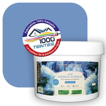 Charger l'image dans la galerie, Peinture écologique Natura Tassili® Les Bleus (L'Atelier by Edicolor 142C/142-C/142C1) Intérieur/Extérieur MAT