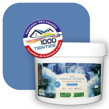 Charger l'image dans la galerie, Peinture écologique Natura Tassili® Les Bleus (L'Atelier by Edicolor 142D/142-D/142D1) Intérieur/Extérieur MAT