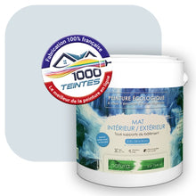 Charger l'image dans la galerie, Peinture écologique Natura Tassili® Les Bleus (L'Atelier by Edicolor 143A/143-A/143A1) Intérieur/Extérieur MAT