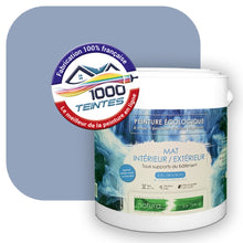 Charger l'image dans la galerie, Peinture écologique Natura Tassili® Les Bleus (L'Atelier by Edicolor 143D/143-D/143D1) Intérieur/Extérieur MAT