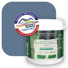 Charger l'image dans la galerie, Peinture écologique Natura Tassili® Les Bleus (L'Atelier by Edicolor 144C/144-C/144C1) Intérieur/Extérieur MAT