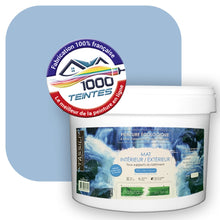 Charger l'image dans la galerie, Peinture écologique Natura Tassili® Les Bleus (L'Atelier by Edicolor 146A/146-A/146A1) Intérieur/Extérieur MAT