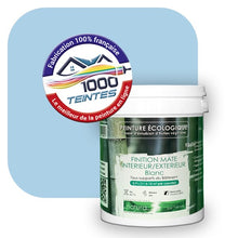 Charger l'image dans la galerie, Peinture écologique Natura Tassili® Les Bleus (L'Atelier by Edicolor 149C/149-C/149C1) Intérieur/Extérieur MAT