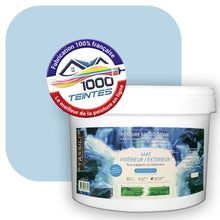 Charger l'image dans la galerie, Peinture écologique Natura Tassili® Les Bleus (L'Atelier by Edicolor 151A/151-A/151A1) Intérieur/Extérieur MAT