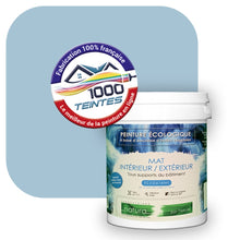 Charger l'image dans la galerie, Peinture écologique Natura Tassili® Les Bleus (L'Atelier by Edicolor 151B/151-B/151B1) Intérieur/Extérieur MAT