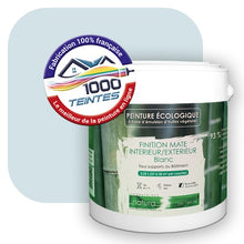 Charger l'image dans la galerie, Peinture écologique Natura Tassili® Les Bleus (L'Atelier by Edicolor 152A/152-A/152A1) Intérieur/Extérieur MAT