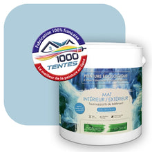 Charger l'image dans la galerie, Peinture écologique Natura Tassili® Les Bleus (L'Atelier by Edicolor 152C/152-C/152C1) Intérieur/Extérieur MAT