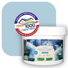 Charger l'image dans la galerie, Peinture écologique Natura Tassili® Les Bleus (L'Atelier by Edicolor 152C/152-C/152C1) Intérieur/Extérieur MAT