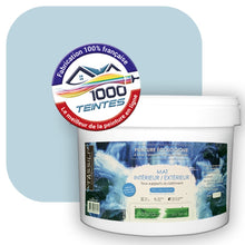 Charger l'image dans la galerie, Peinture écologique Natura Tassili® Les Bleus (L'Atelier by Edicolor 153B/153-B/153B1) Intérieur/Extérieur MAT