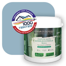 Charger l'image dans la galerie, Peinture écologique Natura Tassili® Les Bleus (L'Atelier by Edicolor 153C/153-C/153C1) Intérieur/Extérieur MAT