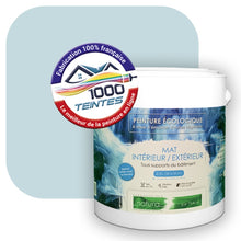 Charger l'image dans la galerie, Peinture écologique Natura Tassili® Les Bleus (L'Atelier by Edicolor 157B/157-B/157B1) Intérieur/Extérieur MAT