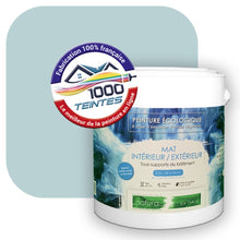 Charger l'image dans la galerie, Peinture écologique Natura Tassili® Les Bleus (L'Atelier by Edicolor 157C/157-C/157C1) Intérieur/Extérieur MAT