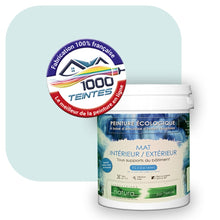 Charger l'image dans la galerie, Peinture écologique Natura Tassili® Les Bleus (L'Atelier by Edicolor 159A/159-A/159A1) Intérieur/Extérieur MAT