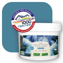 Charger l'image dans la galerie, Peinture écologique Natura Tassili® Les Bleus (L'Atelier by Edicolor 160D/160-D/160D1) Intérieur/Extérieur MAT