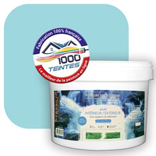 Charger l'image dans la galerie, Peinture écologique Natura Tassili® Les Bleus (L'Atelier by Edicolor 162A/162-A/162A1) Intérieur/Extérieur MAT