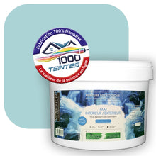 Charger l'image dans la galerie, Peinture écologique Natura Tassili® Les Bleus (L'Atelier by Edicolor 164B/164-B/164B1) Intérieur/Extérieur MAT