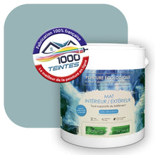 Charger l'image dans la galerie, Peinture écologique Natura Tassili® Les Bleus (L'Atelier by Edicolor 165C/165-C/165C1) Intérieur/Extérieur MAT