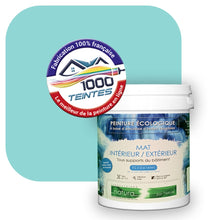Charger l'image dans la galerie, Peinture écologique Natura Tassili® Les Bleus (L'Atelier by Edicolor 170C/170-C/170C1) Intérieur/Extérieur MAT