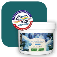 Charger l'image dans la galerie, Peinture écologique Natura Tassili® Les Bleus (L'Atelier by Edicolor 171E/171-E/171E1) Intérieur/Extérieur MAT