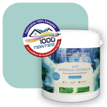 Charger l'image dans la galerie, Peinture écologique Natura Tassili® Les Bleus (L'Atelier by Edicolor 172A/172-A/172A1) Intérieur/Extérieur MAT