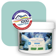 Charger l'image dans la galerie, Peinture écologique Natura Tassili® Les Bleus (L'Atelier by Edicolor 172A/172-A/172A1) Intérieur/Extérieur MAT