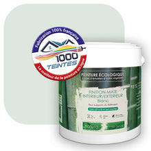 Charger l'image dans la galerie, Peinture écologique Natura Tassili® Les Verts (L'Atelier by Edicolor 173A/173-A/173A1) Intérieur/Extérieur MAT