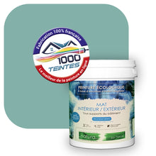 Charger l'image dans la galerie, Peinture écologique Natura Tassili® Les Verts (L'Atelier by Edicolor 173D/173-D/173D1) Intérieur/Extérieur MAT