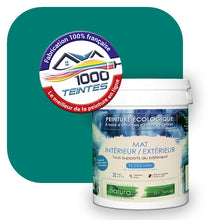 Charger l'image dans la galerie, Peinture écologique Natura Tassili® Les Verts (L'Atelier by Edicolor 174D/174-D/174D1) Intérieur/Extérieur MAT