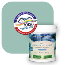 Charger l'image dans la galerie, Peinture écologique Natura Tassili® Les Verts (L'Atelier by Edicolor 175B/175-B/175B1) Intérieur/Extérieur MAT