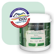 Charger l'image dans la galerie, Peinture écologique Natura Tassili® Les Verts (L'Atelier by Edicolor 176A/176-A/176A1) Intérieur/Extérieur MAT