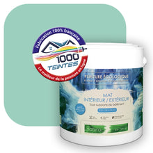 Charger l'image dans la galerie, Peinture écologique Natura Tassili® Les Verts (L'Atelier by Edicolor 176B/176-B/176B1) Intérieur/Extérieur MAT