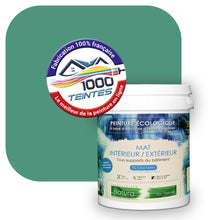Charger l'image dans la galerie, Peinture écologique Natura Tassili® Les Verts (L'Atelier by Edicolor 176D/176-D/176D1) Intérieur/Extérieur MAT