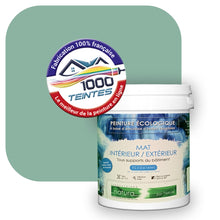 Charger l'image dans la galerie, Peinture écologique Natura Tassili® Les Verts (L'Atelier by Edicolor 177B/177-B/177B1) Intérieur/Extérieur MAT