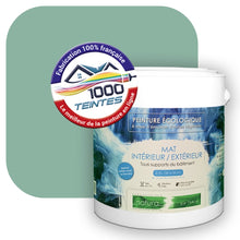 Charger l'image dans la galerie, Peinture écologique Natura Tassili® Les Verts (L'Atelier by Edicolor 177B/177-B/177B1) Intérieur/Extérieur MAT