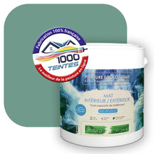 Charger l'image dans la galerie, Peinture écologique Natura Tassili® Les Verts (L'Atelier by Edicolor 177C/177-C/177C1) Intérieur/Extérieur MAT