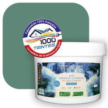 Charger l'image dans la galerie, Peinture écologique Natura Tassili® Les Verts (L'Atelier by Edicolor 177D/177-D/177D1) Intérieur/Extérieur MAT