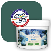 Charger l'image dans la galerie, Peinture écologique Natura Tassili® Les Verts (L'Atelier by Edicolor 177E/177-E/177E1) Intérieur/Extérieur MAT