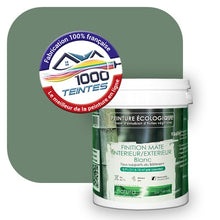 Charger l'image dans la galerie, Peinture écologique Natura Tassili® Les Verts (L'Atelier by Edicolor 179E/179-E/179E1) Intérieur/Extérieur MAT