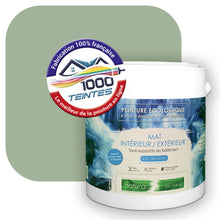 Charger l'image dans la galerie, Peinture écologique Natura Tassili® Les Verts (L'Atelier by Edicolor 180B/180-B/180B1) Intérieur/Extérieur MAT