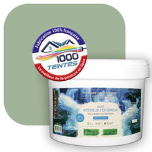 Charger l'image dans la galerie, Peinture écologique Natura Tassili® Les Verts (L'Atelier by Edicolor 180B/180-B/180B1) Intérieur/Extérieur MAT