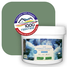 Charger l'image dans la galerie, Peinture écologique Natura Tassili® Les Verts (L'Atelier by Edicolor 180D/180-D/180D1) Intérieur/Extérieur MAT