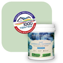 Charger l'image dans la galerie, Peinture écologique Natura Tassili® Les Verts (L'Atelier by Edicolor 181A/181-A/181A1) Intérieur/Extérieur MAT