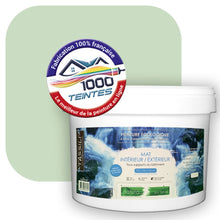 Charger l'image dans la galerie, Peinture écologique Natura Tassili® Les Verts (L'Atelier by Edicolor 181A/181-A/181A1) Intérieur/Extérieur MAT