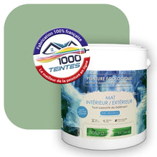 Charger l'image dans la galerie, Peinture écologique Natura Tassili® Les Verts (L'Atelier by Edicolor 181C/181-C/181C1) Intérieur/Extérieur MAT