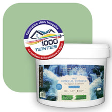 Charger l'image dans la galerie, Peinture écologique Natura Tassili® Les Verts (L'Atelier by Edicolor 182A/182-A/182A1) Intérieur/Extérieur MAT
