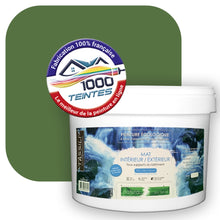 Charger l'image dans la galerie, Peinture écologique Natura Tassili® Les Verts (L'Atelier by Edicolor 184D/184-D/184D1) Intérieur/Extérieur MAT